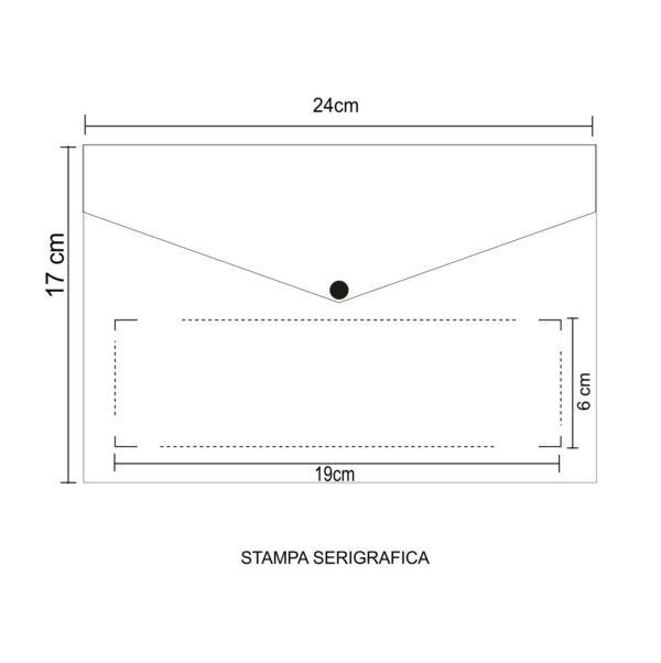 Busta Portadocumenti in PVC - Misure