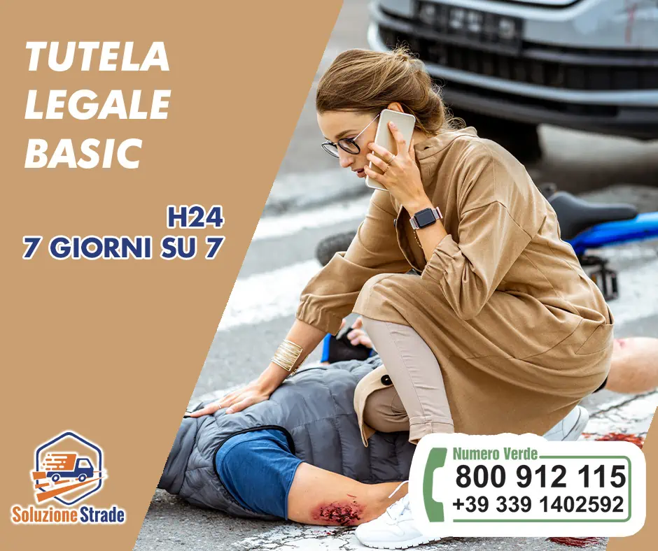 Soluzione Strade - tutela legale basic con numero verde